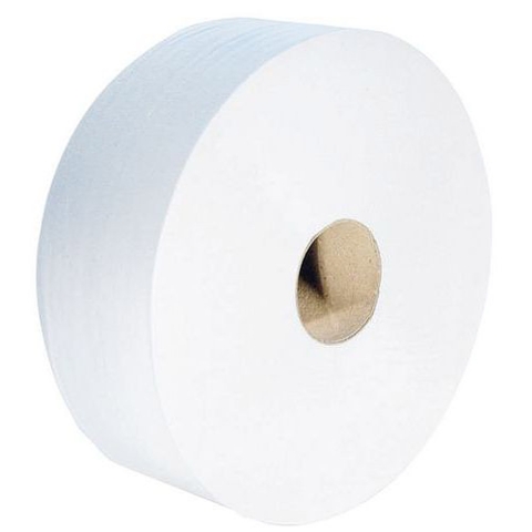 18 x130 m Jumbo Minirolle Toilettenpapier 2-lagig Ø 18 cm